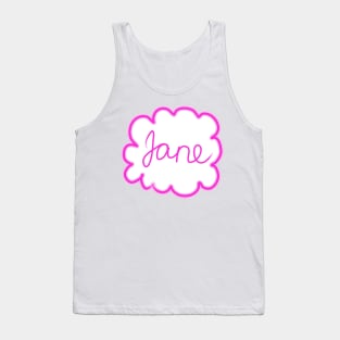 Jane. Female name. Tank Top